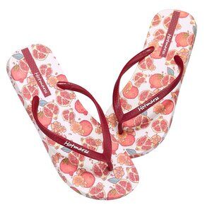 Hotmarzz Women Summer Beach Sandals Light Flip Flops Thongs WINE